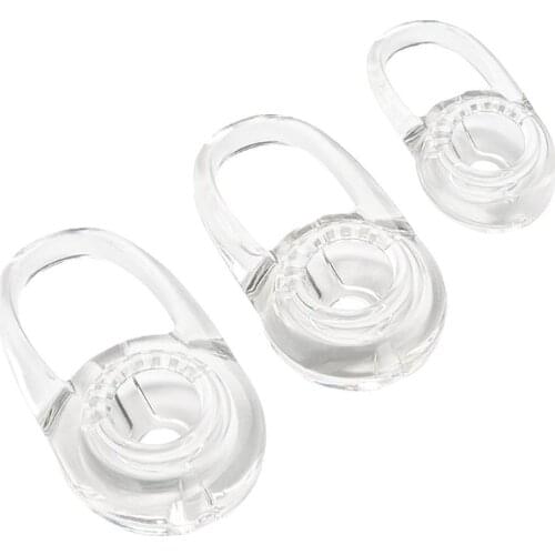 1Set 1Set Earbuds Earplugs Ear Gels Hook for Plantronics Marque M155/2M165 for Savor M1100 M100 M55 M28 M25 Wireless Bluetooth