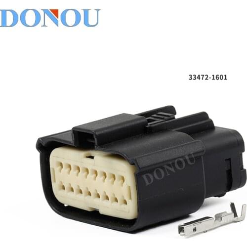 1set 16pin Apply to Ford Focus mondeo 16 hole auto headlight plug connector terminals With terminal 33472-1601