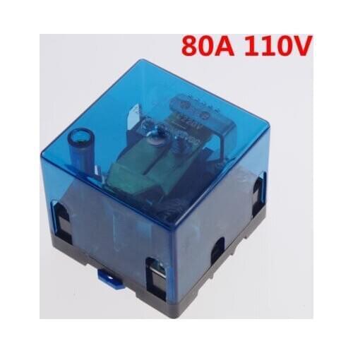 110VAC 80A SPDT Power Relay Motor Control Screw Mount x 1