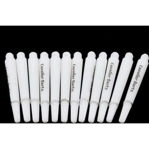 12pcs/lot Outdoor Sports Accessory Dart 2BA Transparent PC Dart Shafts For Steel Soft Dart With Dart Shaft Stainless Steel Rings