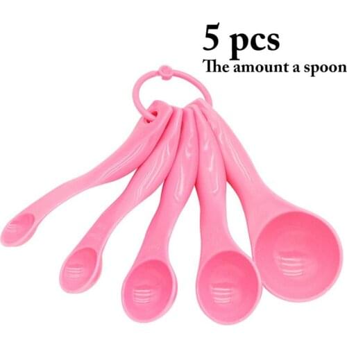 5pcs Kitchen Measuring Spoons Teaspoon Coffee Sugar Scoop Cake Baking Flour Measuring Tools Kitchen Cooking Tools
