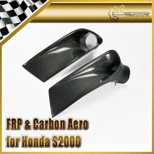 Car-styling Carbon Fiber Front Bumper Air Duct Intake Vent Fit For Honda S2000 AP1