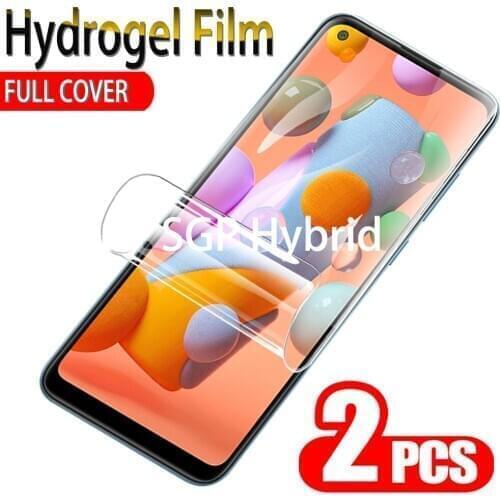 2PCS Hydrogel Film For Samsung Galaxy A11 SM-A115F Screen Protector Display Protective Film For samsung a11 a 11 a115f samsang