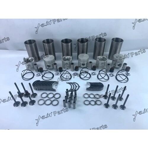 2H Cylinder Liner Kit With Engine Bearing & Valves for Toyota Diesel Engines