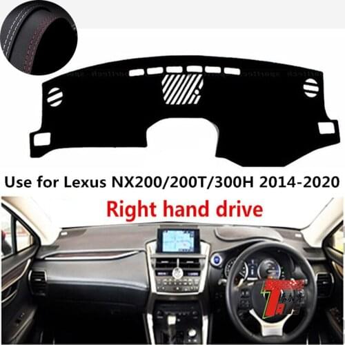 TAIJS Factory protective Leather Car Dashboard Cover For Lexus NX200/200T/300H 2014 2015 2016 2017181920 Right hand drive