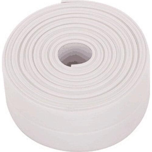Hot 32*22mm Windows Bath Tape Sealing Strips Pvc Kitchen Waterproof Wall Sticker Self-adhesive Seam Toilet Corner Seal Strip
