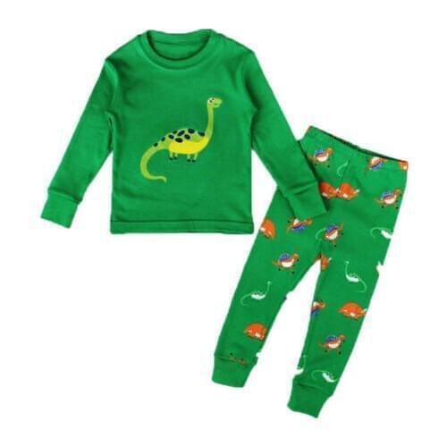 Kid Baby Boy Girl Pyjamas Set Sleepsuit Nightwear Sleepwear Homewear Outfit 1-7y