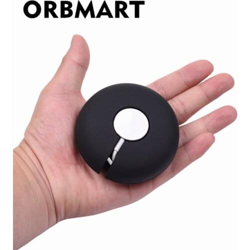 ORBMART Silicone Bracket Base Cable Winder Stand For Apple Watch iWatch Charging Desk Charger