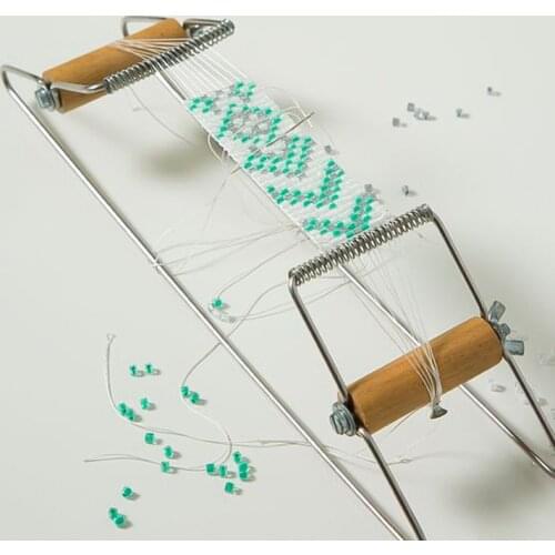 YOMDID Creative Beading Loom DIY Handcraft Beading Tool For Bracelet Necklace Belt Earrings Ring Decoration Beads Knitting Tool