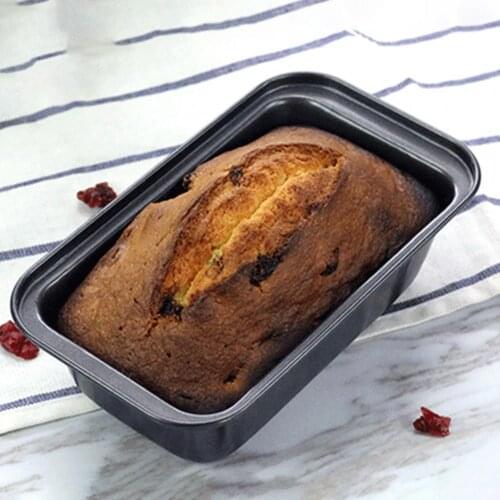 1Pcs Big Rectangle Bakeware Loaf Bread Baking Dish Toast Box Cupcake Molds Baking Non-stick Heat-resistant Kitchen Baking Mold