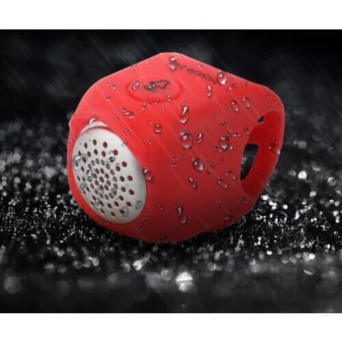 1PC Electric Cycling Bell 90 dB Horn Rainproof MTB Bicycle Handlebar Silica Gel Shell Ring Bike Bell Bicycle Accessories