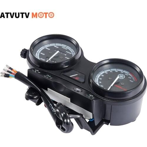 12V Motorcycle Tachometer Speedometer Meter Gauge Moto Tacho Instrument Clock Case For Yamaha Ybr 125 JYM125-2-B