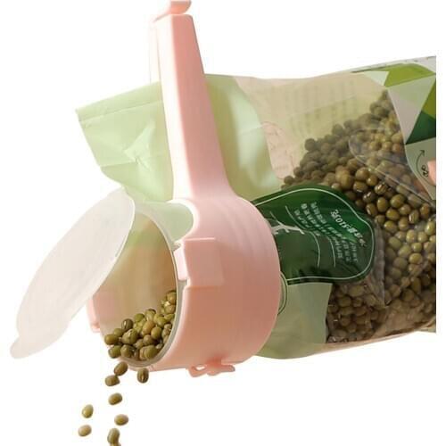 4PCS Sealing Clips Multifunctional Moisture-proof Plastic Cap Sealer Clip for Kitchen Food Storage Bag Large-caliber 12*4.8*4.8