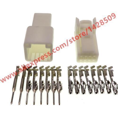 5 Sets 8 Pin Female Male 2.2mm Automotive Connector Car Plugs 1376352-1 1565804-1