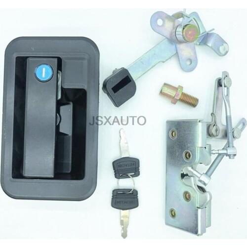 Excavator Accessories Cab door lock Lock block Inner handle Outer handle for LOVOL 80/150/220/260-7