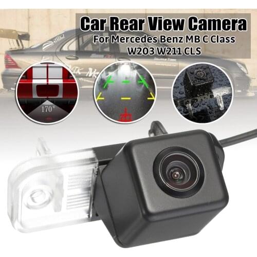 Car Rear View Camera For Mercedes Benz MB C Class W203 W211 CLS - Car Back Up Reverse Camera RCA & Original Screen Compatible