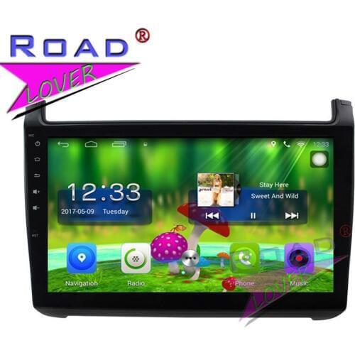 TOPNAVI Android 6.0 2G+32GB Double Din 10.1" Car PC Media Center Player Auto Radio For VW Polo 2011 Stereo GPS Navigation NO DVD