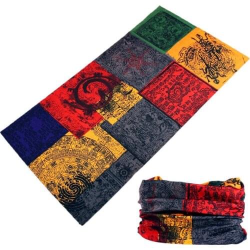 Women Men Plaid Face Bandana Balaclava Multifunctional Headband Neck Head Scarf Female Male Shawl Kerchief Buffe Tube Headdress