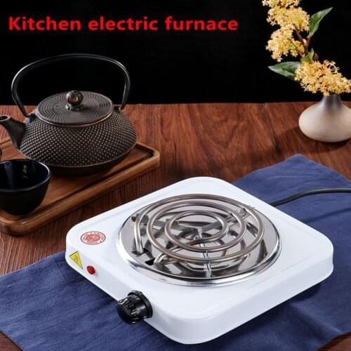 220V 500W Electric Stove Hot Plate Iron Burner Home Kitchen Cooker Coffee Heater Household Cooking Appliances EU Plug
