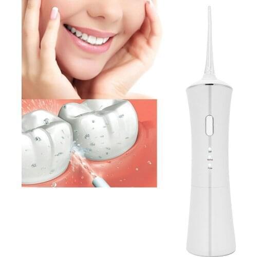 Portable Rechargeable Electric Oral Irrigator Water Flosser Teeth Cleaning Device