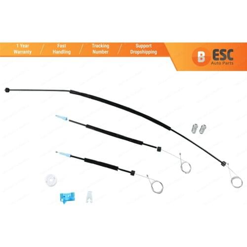 ESC Auto Parts EWR681 Electrical Power Window Regulator Repair Kit Front Left Door for Peugeot 307 Cabriolet CC 2003-2008