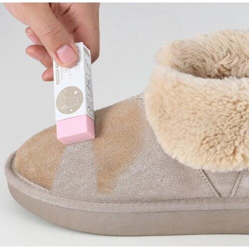 Shoe Cleaning Eraser Suede Sheepskin Matte Leather Fabric Shoes Care Clean Brushes Rubber Sneakers Boot Cleaner Care