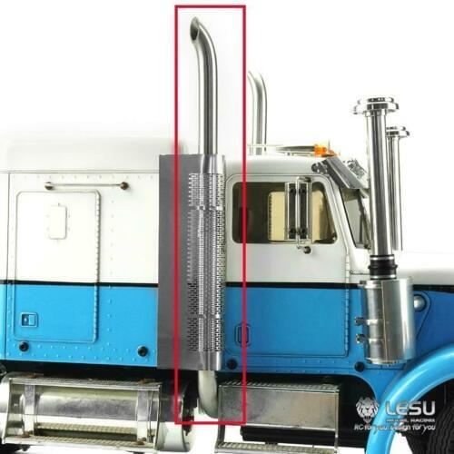 LESU 1/14 RC Metal Exhaust Pipe Chimney DIY TAMIYA King Hau Tractor Truck Car TH14386-SMT5