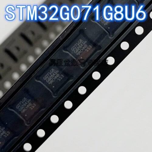 1PCS-5PCS 100% new original authentic STM32G071G8U6 QFN-28 32G071G8U6 QFN28 32-bit microcontroller chip