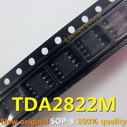10PCS TDA2822M SOP8 TDA2822 TDA2822D 2822 SOP-8 SOP SMD new and original IC Chipset