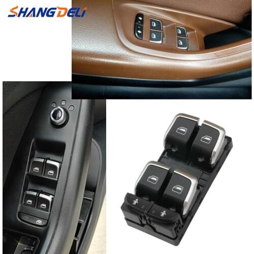 Power Window Control Switch Window Lifter Button Switch for Audi A6L 2012- 2015 2016 2017
