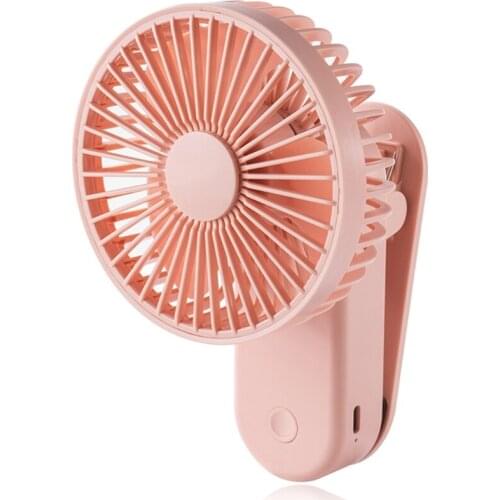 Baby Stroller Cooling Fans Magnetic Clip USB Fan 90°Rotation Mini Desk Fan USB Rechargeable Cooling Fan Choose Color
