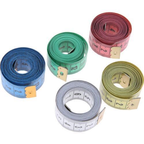 1Pc 60 Inch 150cm Soft Plastic Tape Measure Ruler Household Clothing Foot Tailor Ruler Hand Tools Sewing Tool Accessory