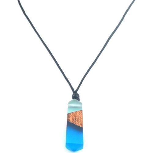 Ancient wood resin with necklaces, special retro crafts, women and men selling Pendant Jewelry
