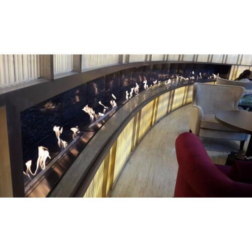 On sale 36 inch long decor fireplace with alcohol burner