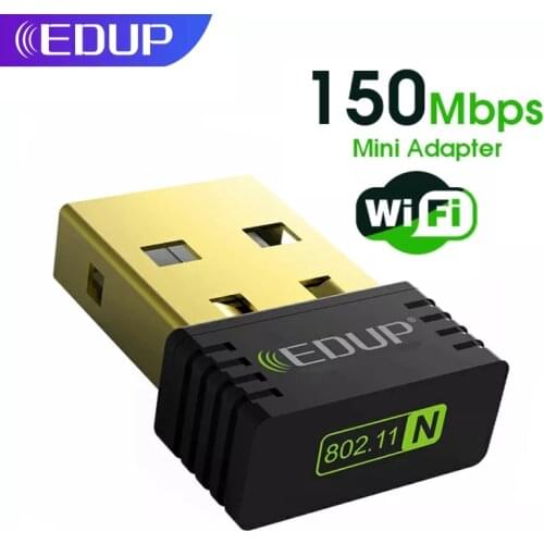 EDUP Mini USB WiFi Adapter 150Mbps 2.4G 802.11a/g/n Wireless USB Ethernet WiFi Network Card Wi-fi Receiver For Desktop Laptop PC