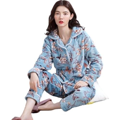 Женские фланелевые пижамы YLJYFZ China At AliExpress