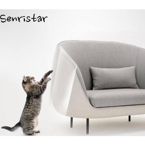 2Pcs/set Leather Cloth Sofa Cat Claw Protector Self-adhesie Protect Pads Cat Scratching Post Chair Furniture Protective Cover