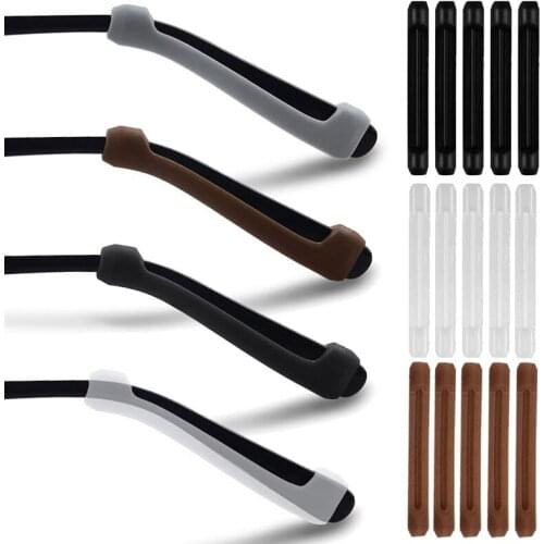 1Pairs Fashion Anti Slip Ear Hook Eyeglass Eyewear Accessories Eye Glasses Silicone Grip Temple Tip Holder Spectacle Eyeglasses