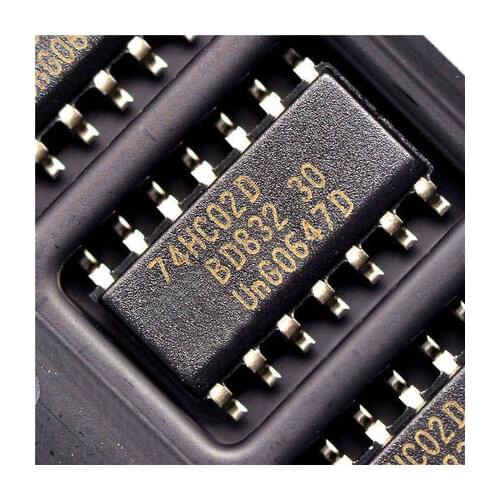 10PCS 74HC02D SOP14 74HC02 SOP SN74HC02DR SOP-14 SN72HC02 SMD and IC