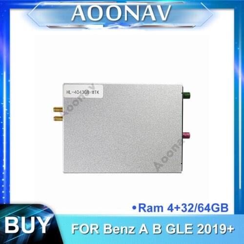 2din android car radio Decoding Box for-Benz A B GLE 2019+ car multimedia player GPS navigation Video Interface Decoding tool