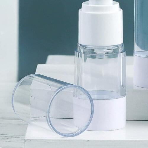 30ml Essential oil Bottle Easy-using Exquisite Transparent Refillable Travel Bottle Pump Cosmetic Dispenser