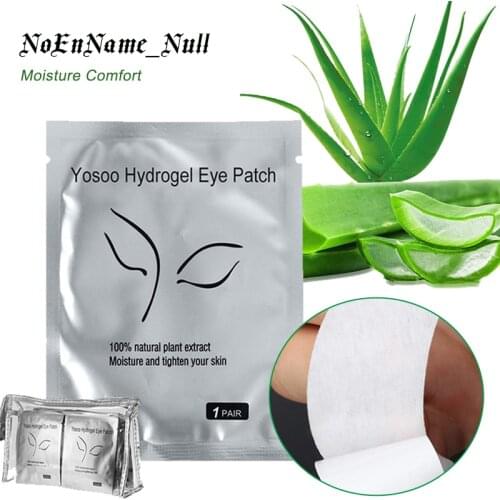 50 Pairs Under Eye Pads,Eyelash Extension Eye Pads, 100% Natural Hydrogel Eye Patch Lash Gel Pad for Eyelash Extensions Supplies