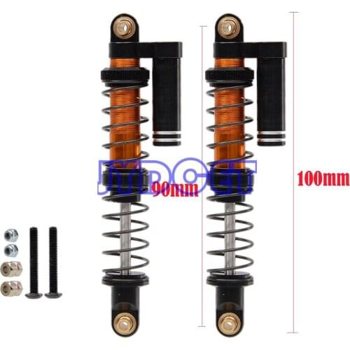 90mm/95mm/100mm/105mm/110mm/115mm OIL Shock Absorber 2pcs For 1/10 CC01 SCX10 D90 RC4WD TRX4