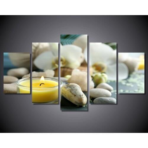 HD Printed spa still life wellness relax Painting childrens room decor print poster picture canvas Free shipping