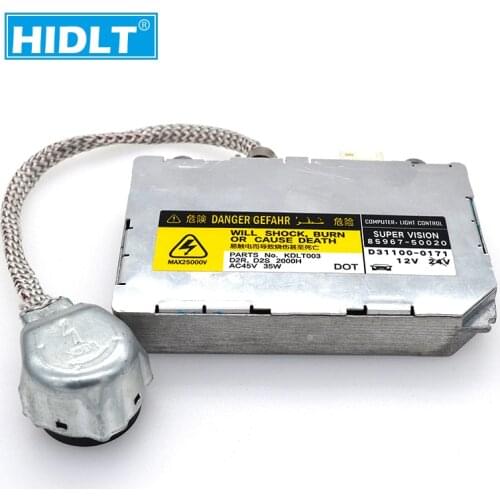 HIDLT Original OEM 35W 55W D2S D2R HID Ballast Control Unit DDLT002 85967-50020 For Auto Car Headlight Kit Subaru Legacy Outback
