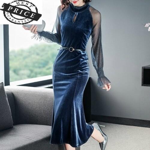 Summer Dress Spring Women Elegant Party Dress Office Ladies Office Wear Long Sleeve Dresses Fall 2021 Vestidos LWL1660