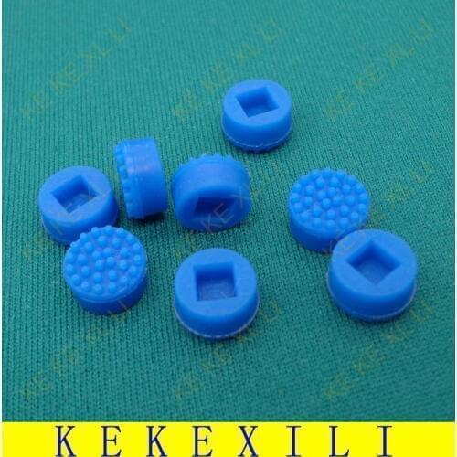 New 500x Laptop Notebook Trackpoint Pointer Mouse Blue Stick Point Cap For DELL Laptop Keyboard Trackpoint Little Dot Cap