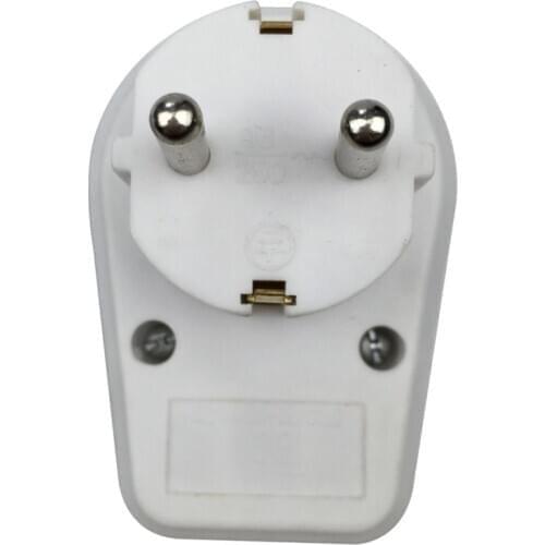 1PCS European Type Conversion Plug 1 to 1 Way Power Adapter Plug adaptor With Switch 16A AC 250V EU Travel Plug Socket EU Plug