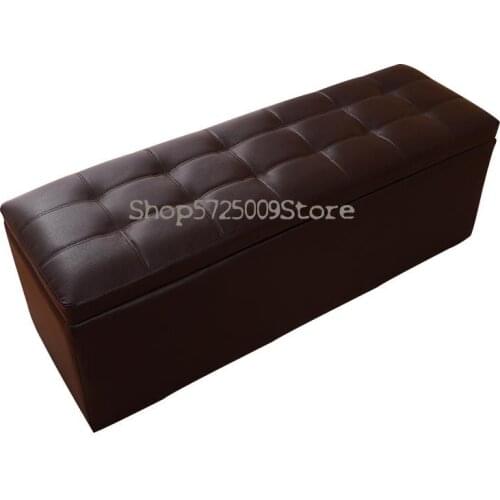 Clothing Store Sofa Bench Bench Storage Fitting Room Stool Rest Bench Shoe Store Shoe Change Bench Bench Bench Footstool Leather