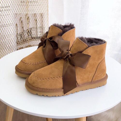Comfortable 2020 Women Boots Classic Winter Boots Fashion Warm Brand Genuine Leather Snow Boots For Woman Shoes Botas Mujer